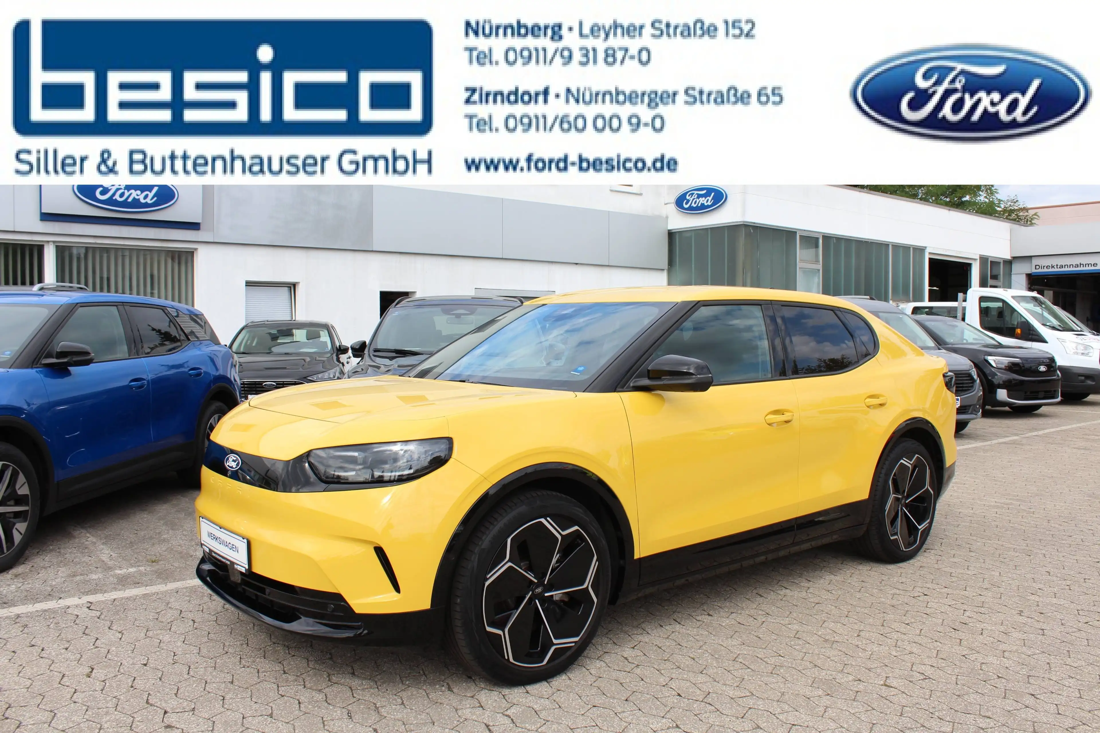 Ford Capri 77kWh Extended Range Heckantrieb*21 Zoll*Anhängerkupplung*Wärmepumpe*Fahrerassistenz Paket*Head Up Display*