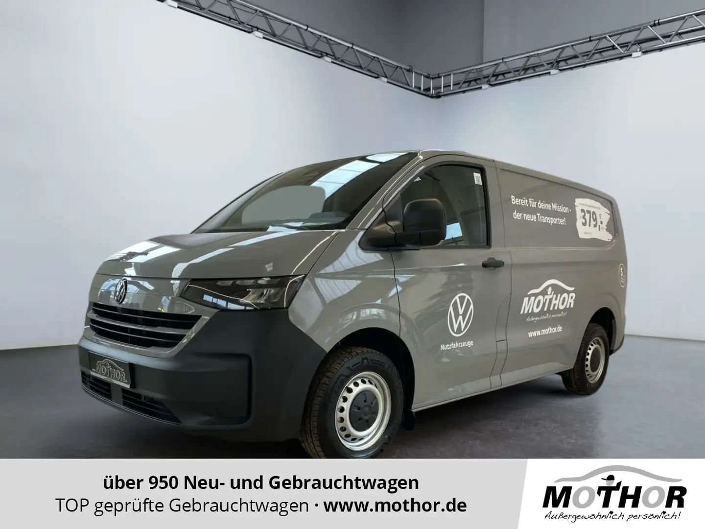 Volkswagen T7 Transporter Kasten 2.0 TDI AHK GJR Holzboden siva - 1