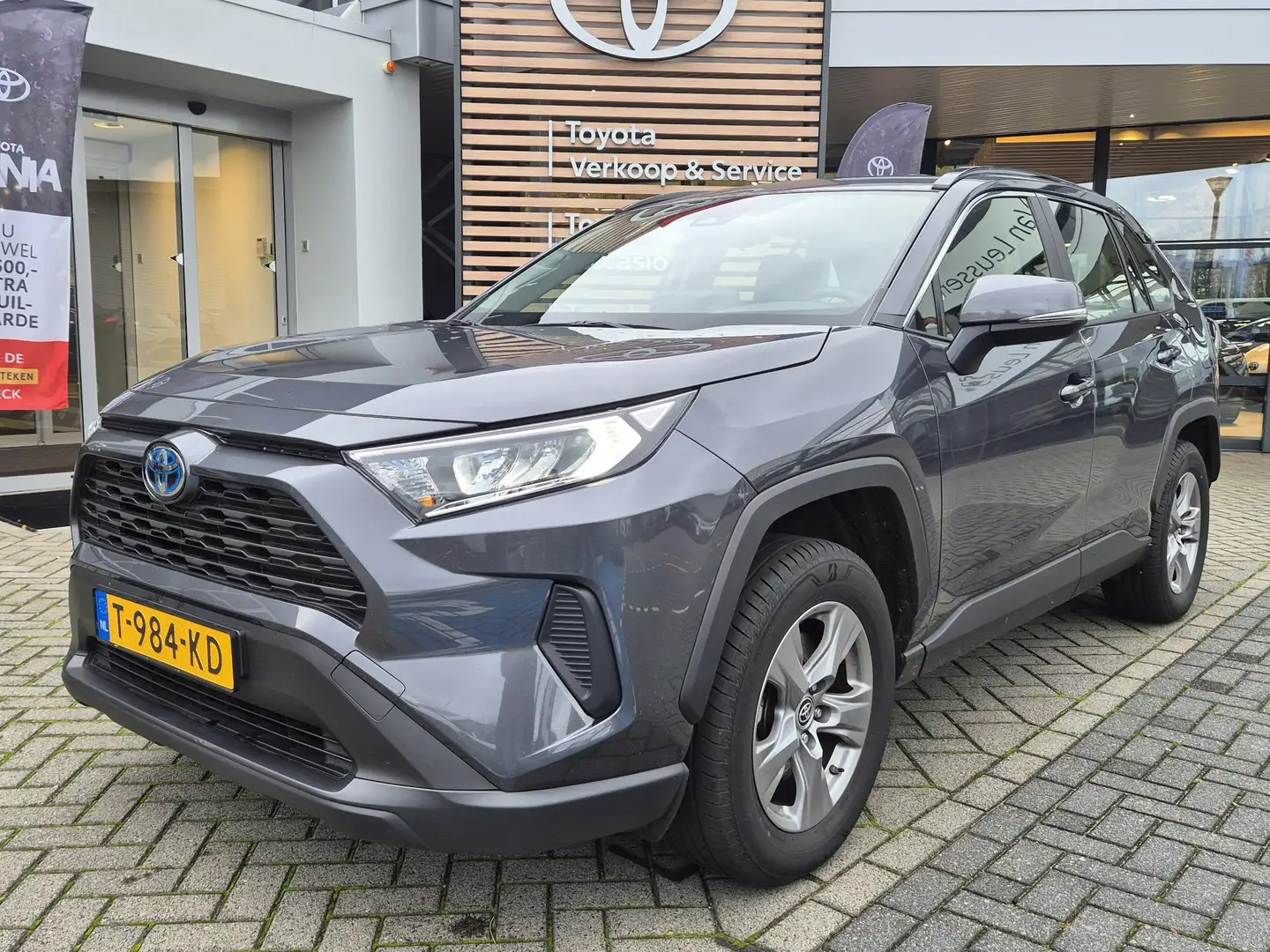 Toyota RAV 4 2.5 HYBRID BUSINESS NAVI AD-CRUISE CAMERA LM-VELGE Grijs - 2
