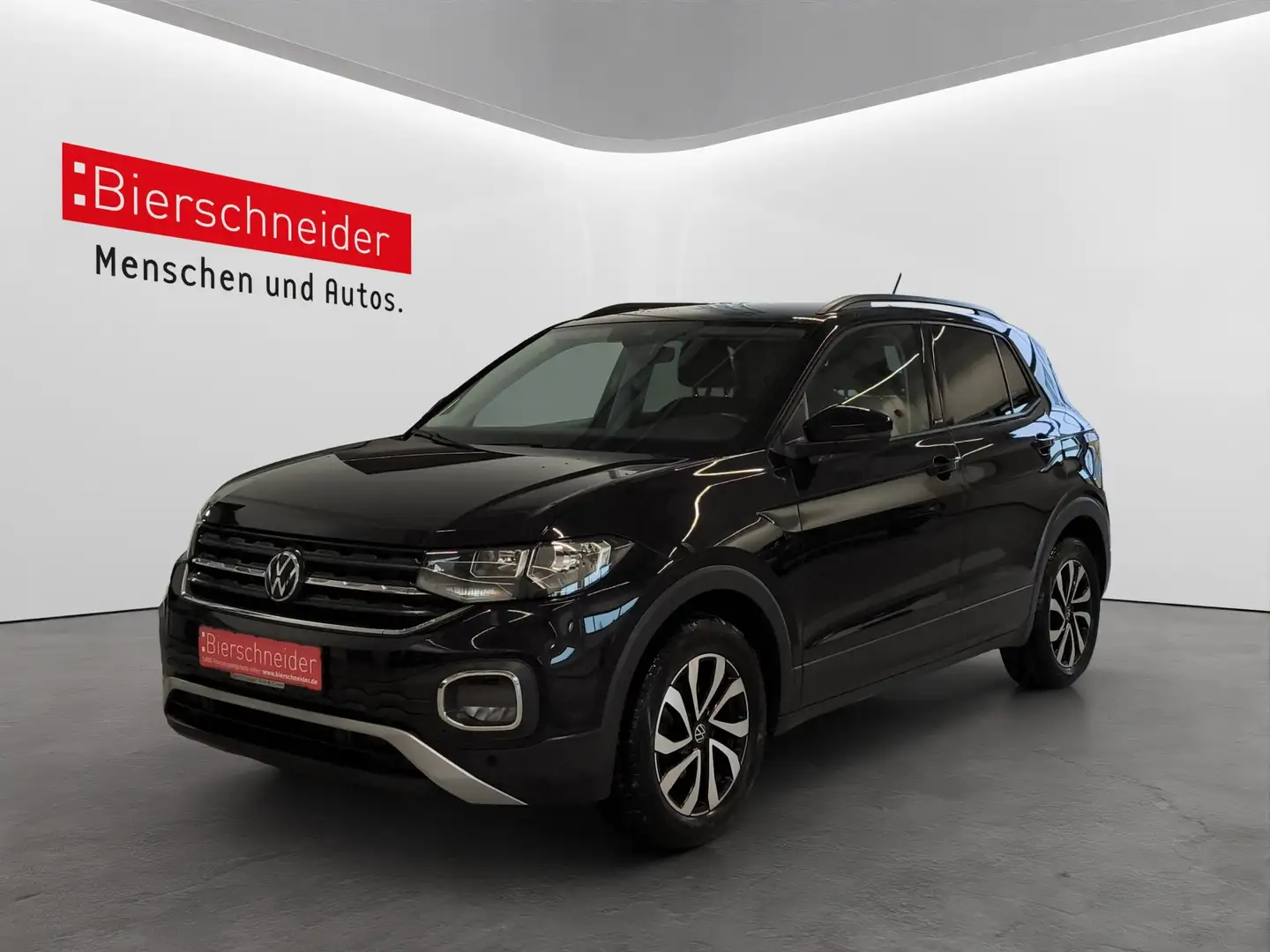 Volkswagen T-Cross 1.0 TSI DSG Active NAVI BEATS ACC SHZ 16 PDC DIG.C Schwarz - 2