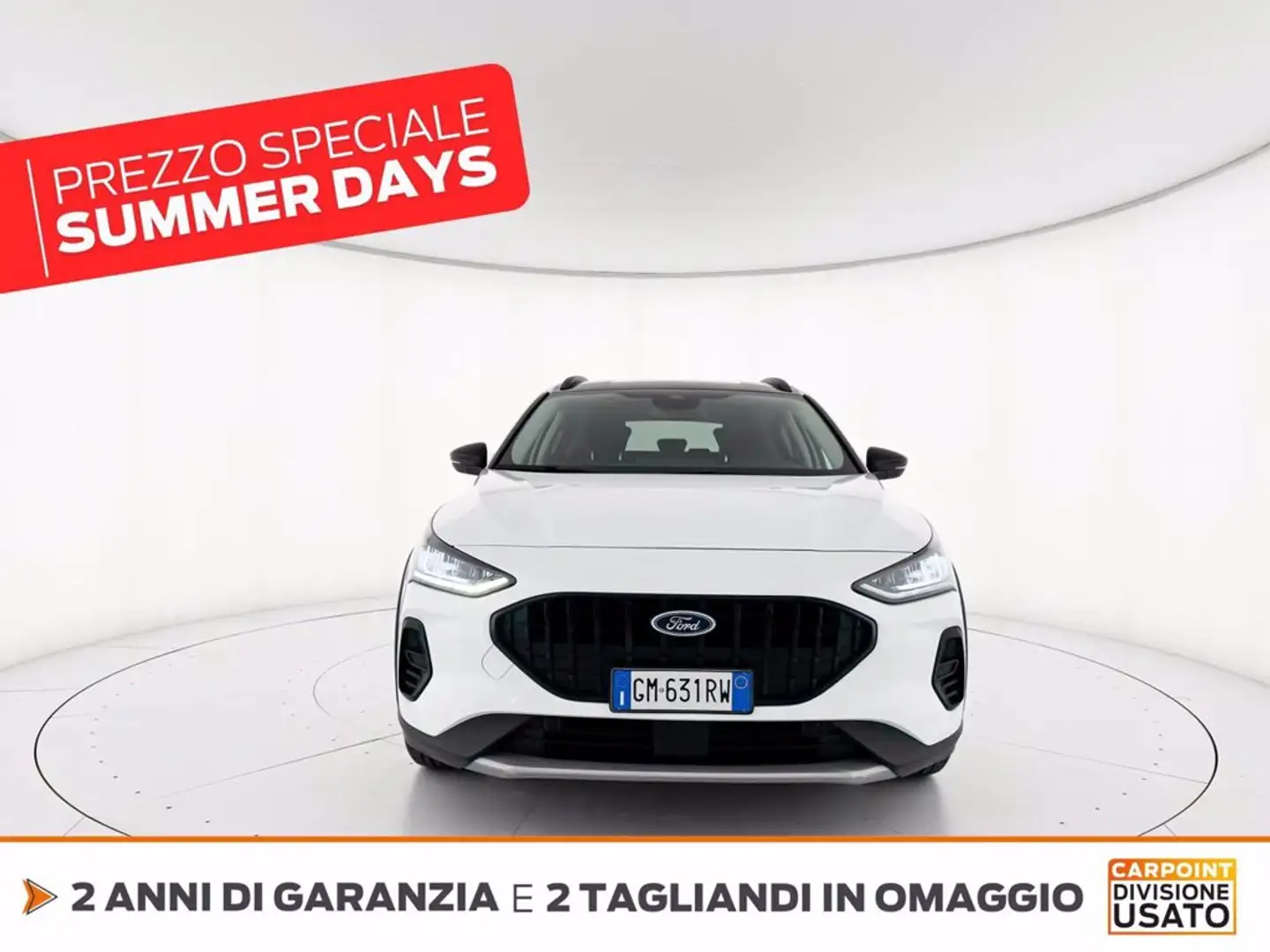 Ford Focus active 1.0 ecoboost h x 125cv powershift Білий - 2