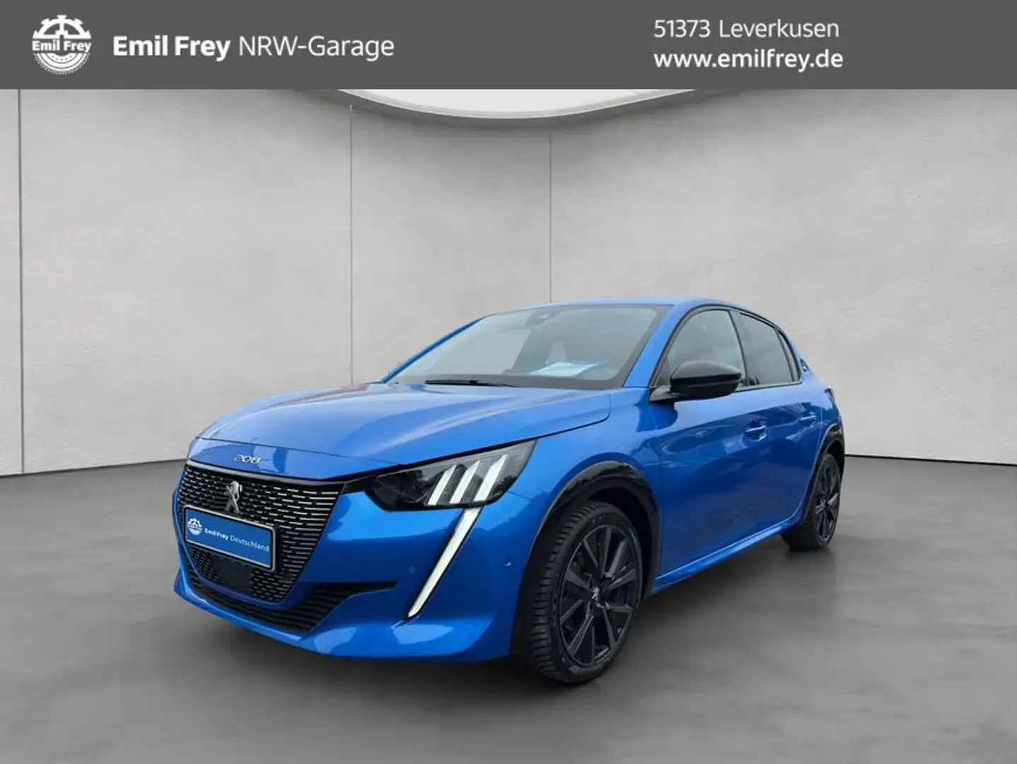 Peugeot 208 PureTech 130 EAT8 GT NAVI+ACC+LED+RFK+SHZ Bleu - 1