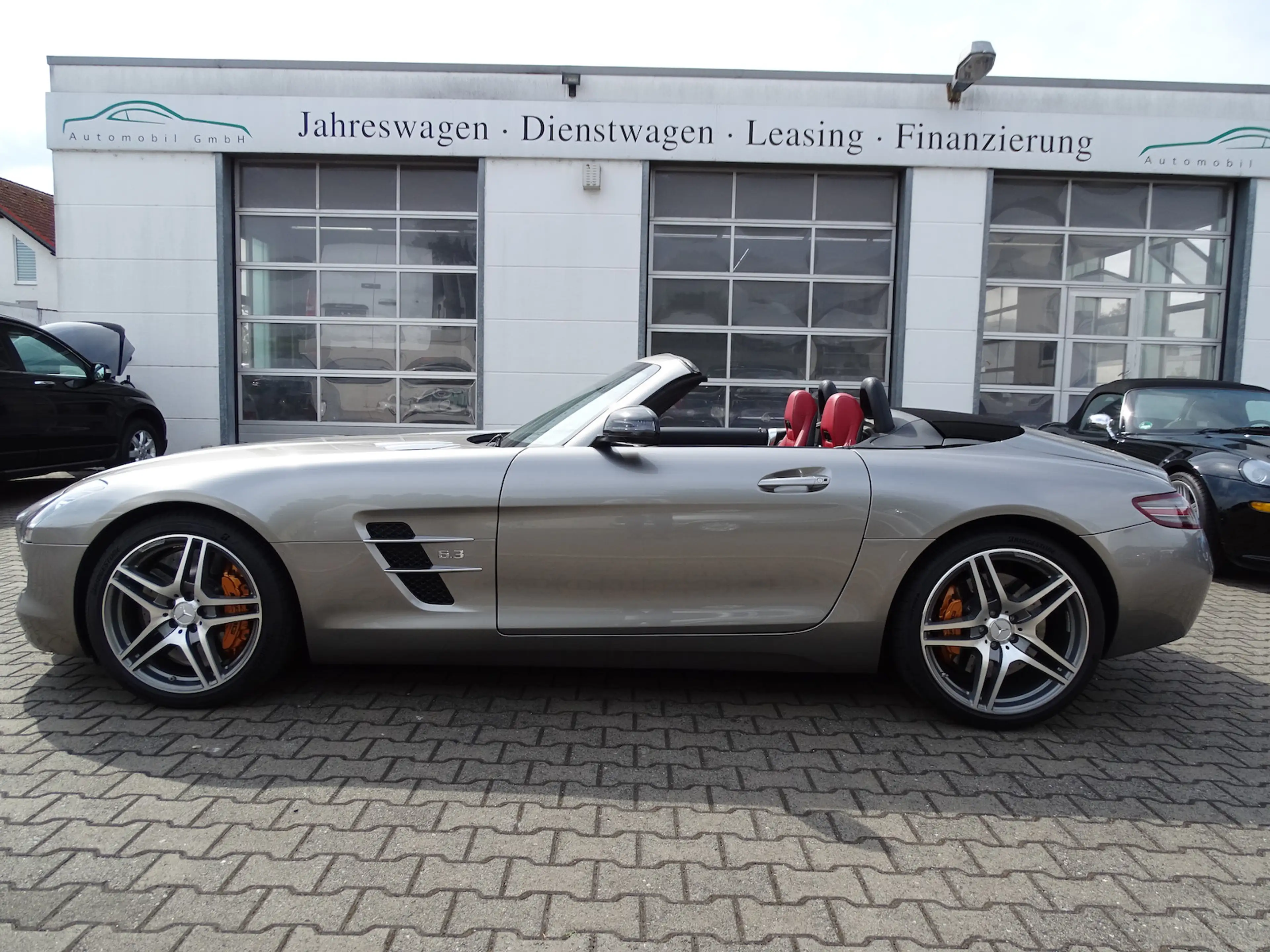 Mercedes-Benz SLS Roadster Alubeam, Keramikbremsanlage, Bang & Olufs — photo 5