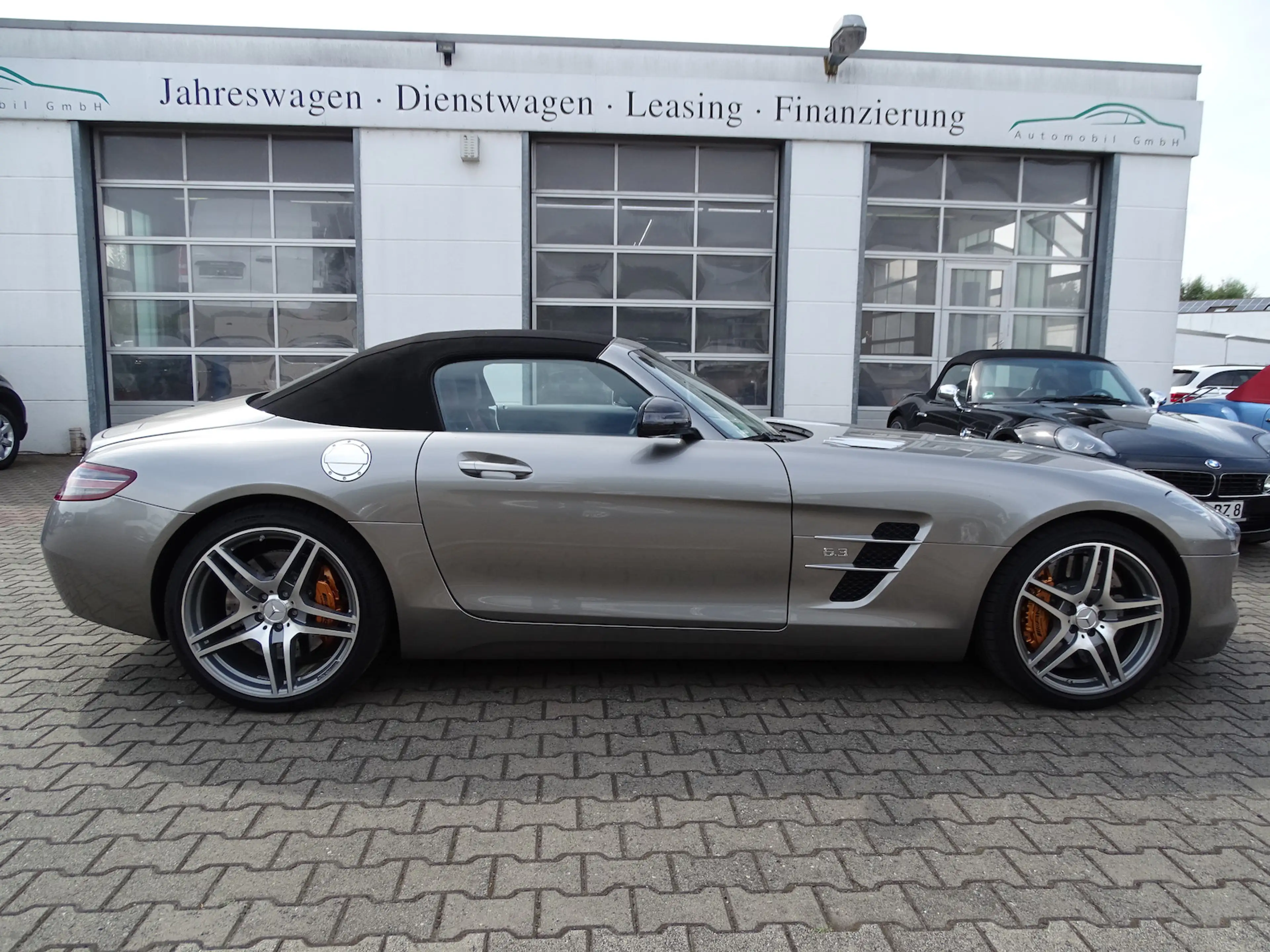 Mercedes-Benz SLS Roadster Alubeam, Keramikbremsanlage, Bang & Olufs — photo 7