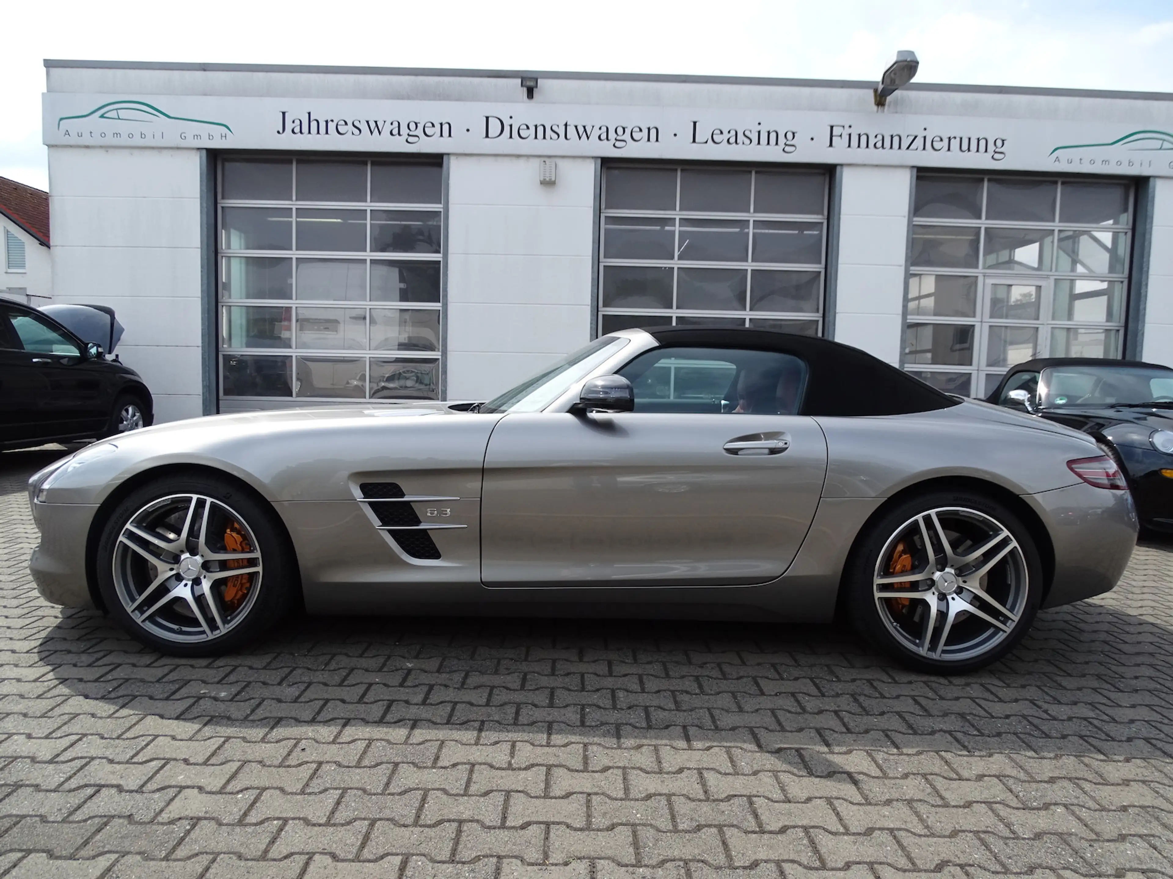 Mercedes-Benz SLS Roadster Alubeam, Keramikbremsanlage, Bang & Olufs — photo 4