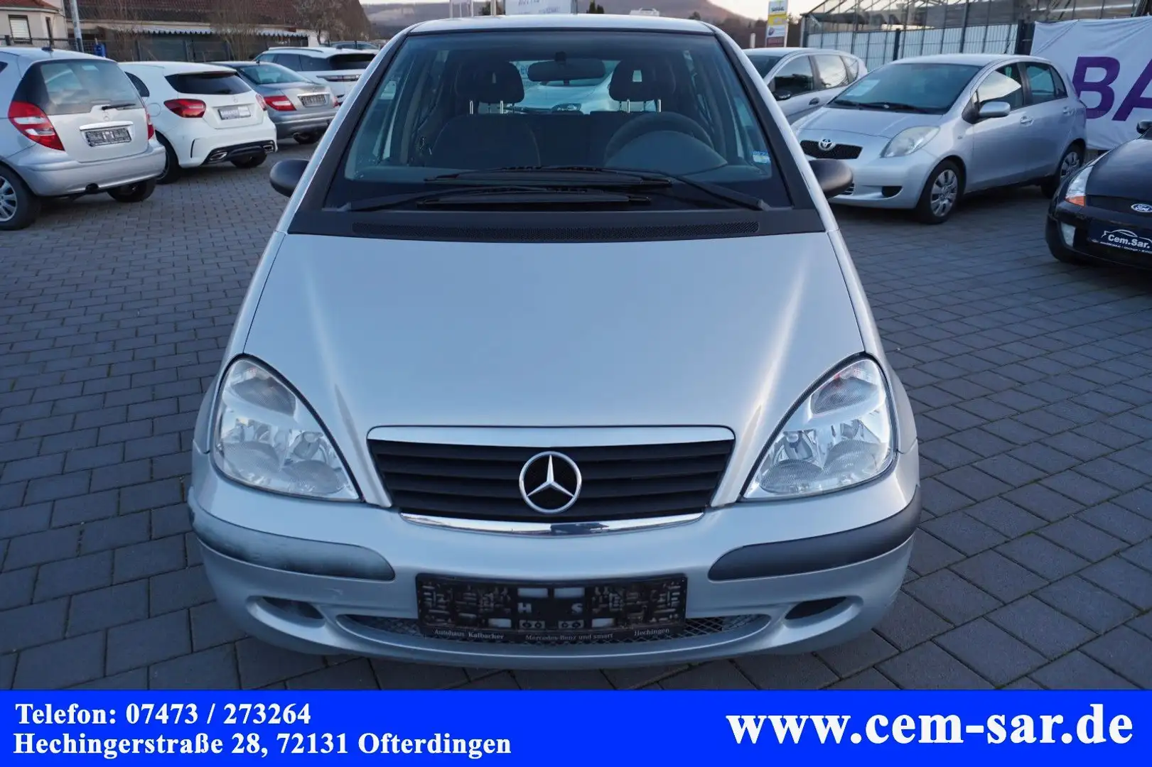 Mercedes-Benz A 170 CDI L *Automatik*AHK*KLIMA* Zilver - 2