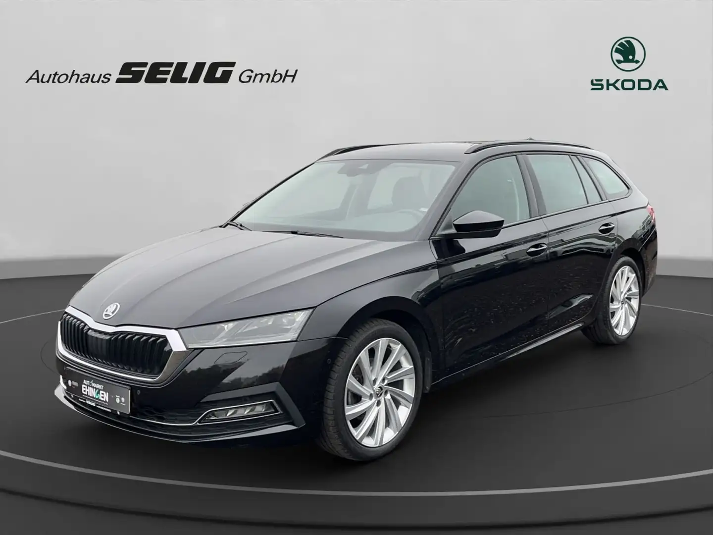 Skoda Octavia Combi First Edition 2.0 TDI 150 PS 7-Gan Schwarz - 1