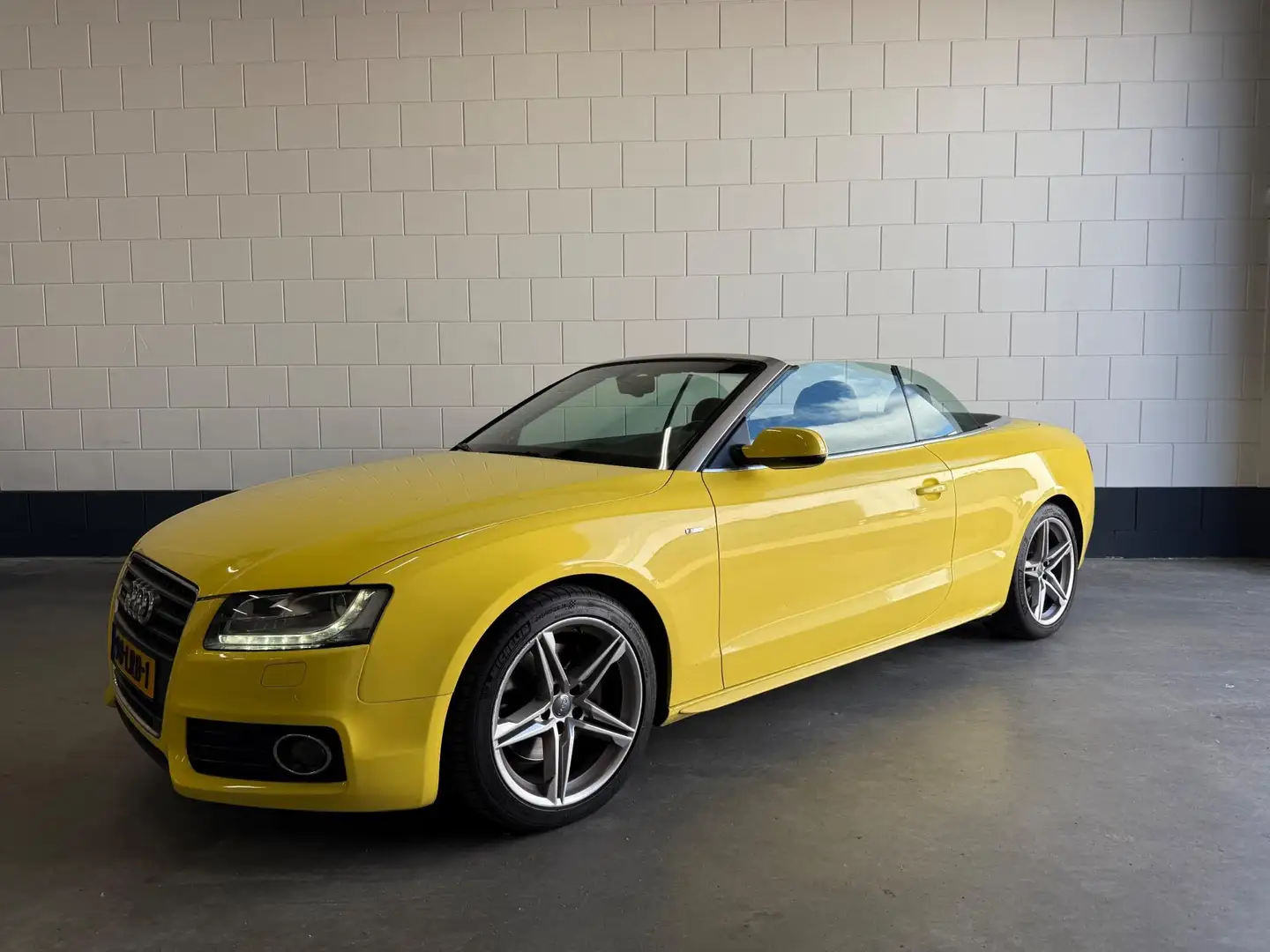 Audi A5 Cabriolet Porsche Boxster Geel 2.0 TFSI quattro S- Yellow - 2