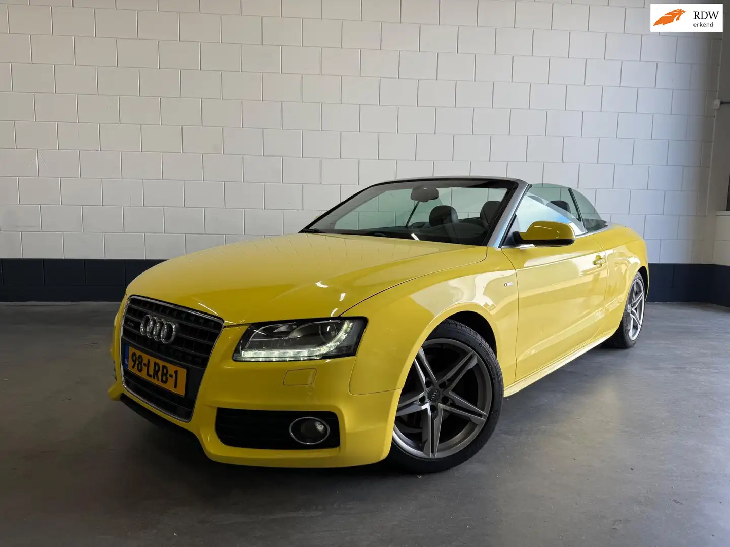 Audi A5 Cabriolet Porsche Boxster Geel 2.0 TFSI quattro S- Yellow - 1