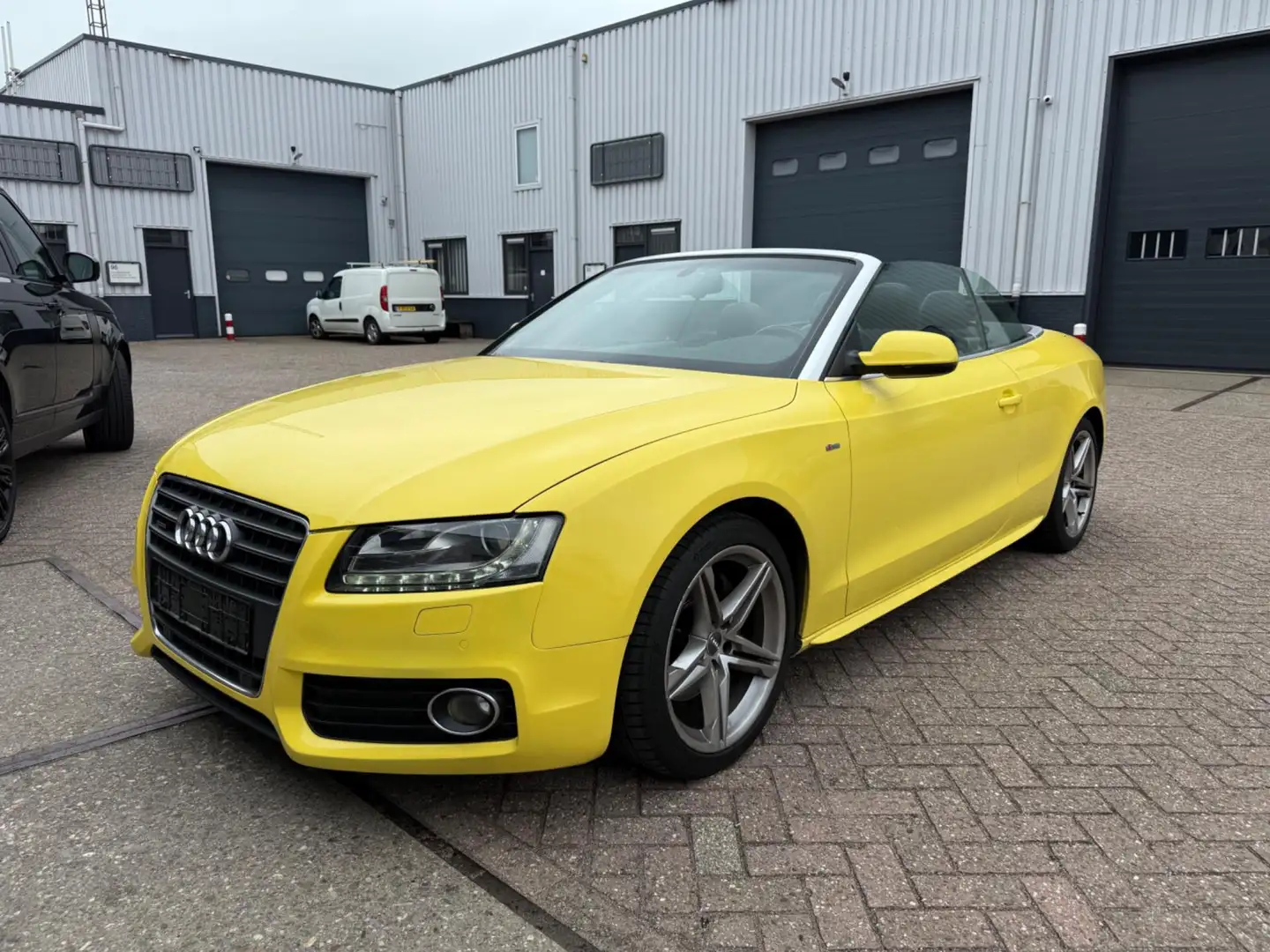 Audi A5 Cabriolet Porsche Boxster Geel 2.0 TFSI quattro S- Geel - 2