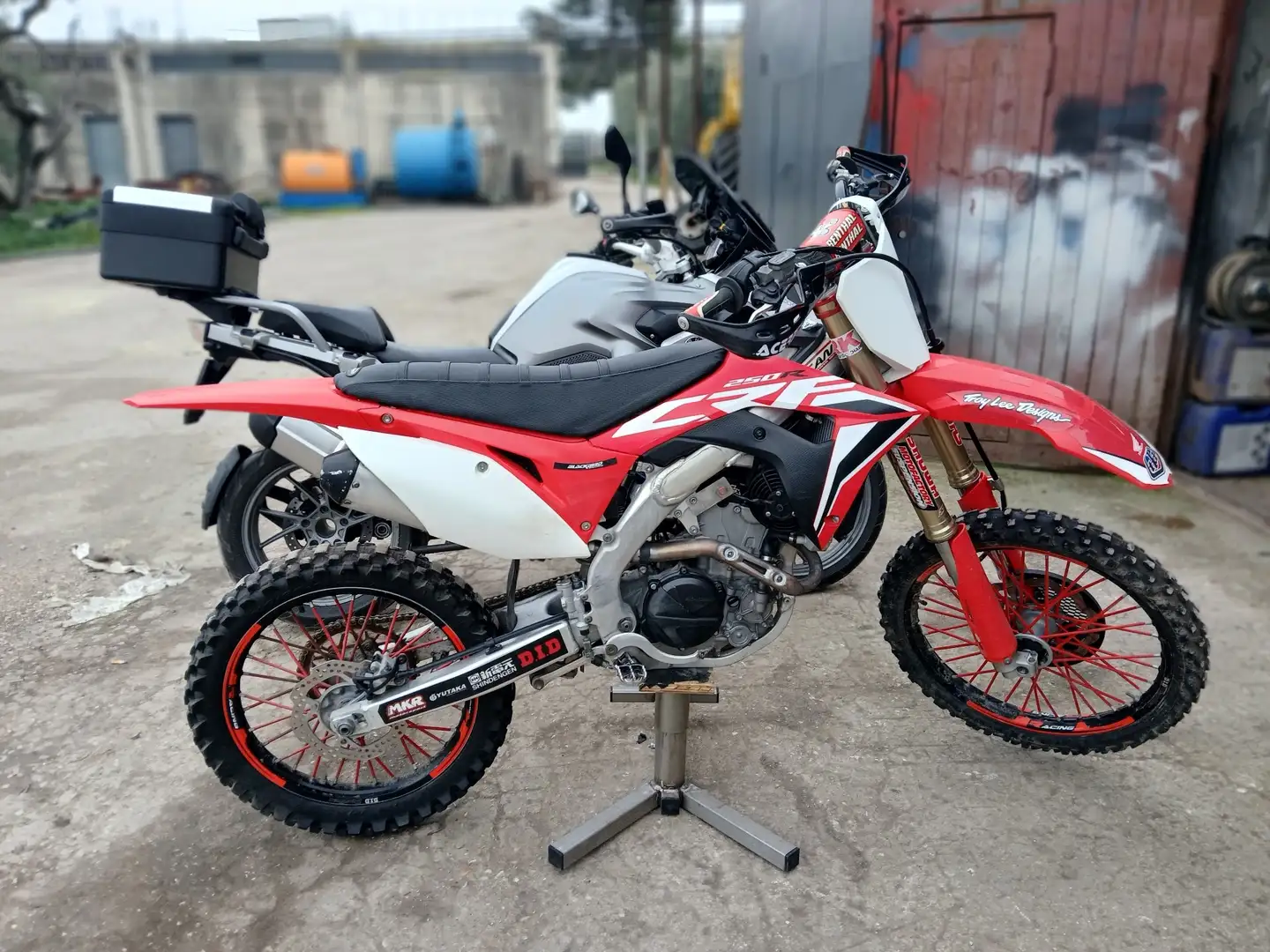 Honda CRF 250 motocross Roşu - 1