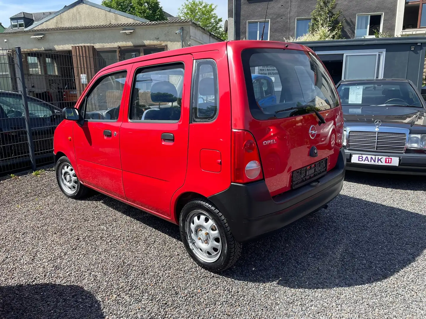 Opel Agila 1.0 12 V "nur 106.000 km" m. Service & TÜV NEU! Rojo - 2