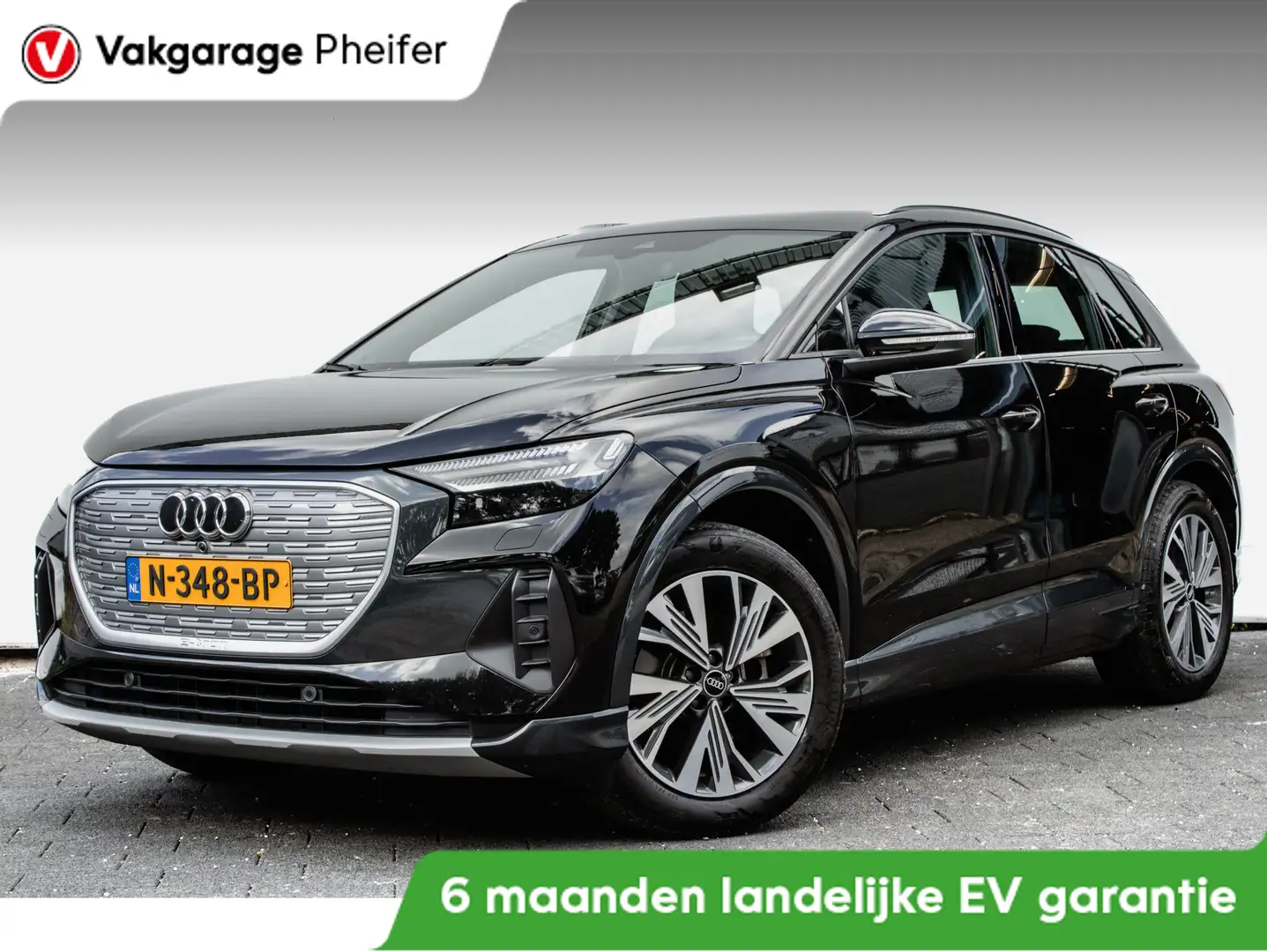 Audi Q4 e-tron 35 Launch edition Advanced 55 kWh Full map navigat Schwarz - 1