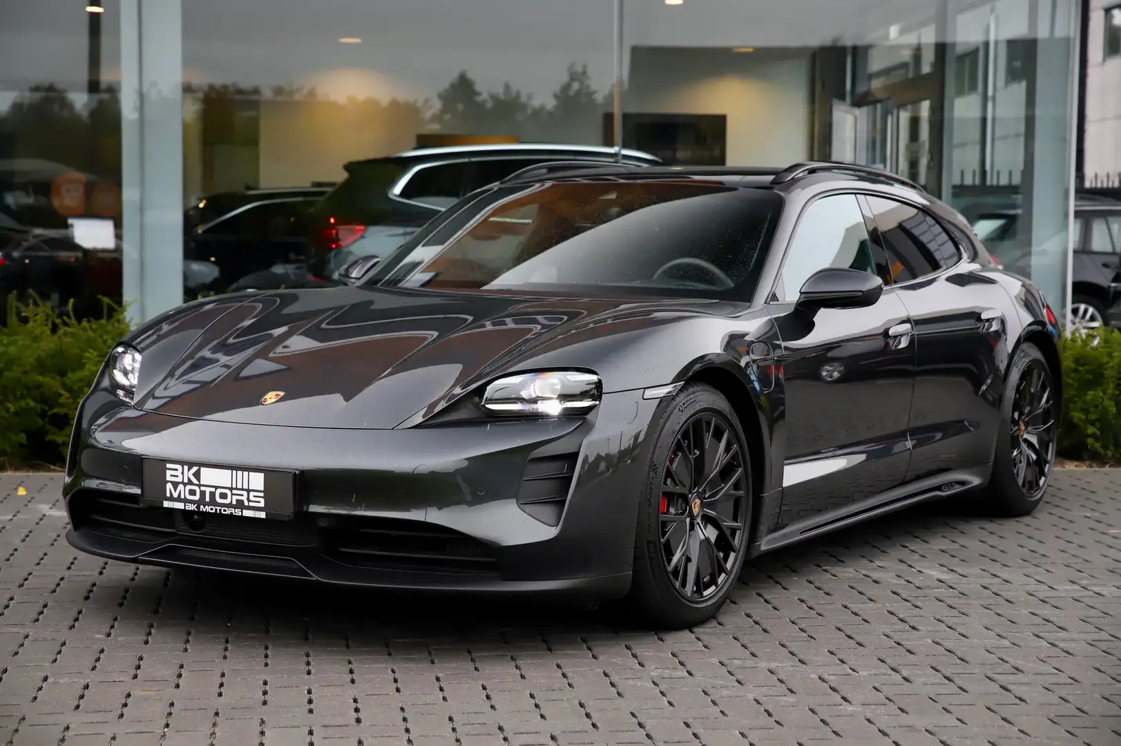 Porsche Taycan GTS Sport Turismo -PANO-MATRIX-CAMERA-BOSE-ACC-PPF Gris - 2