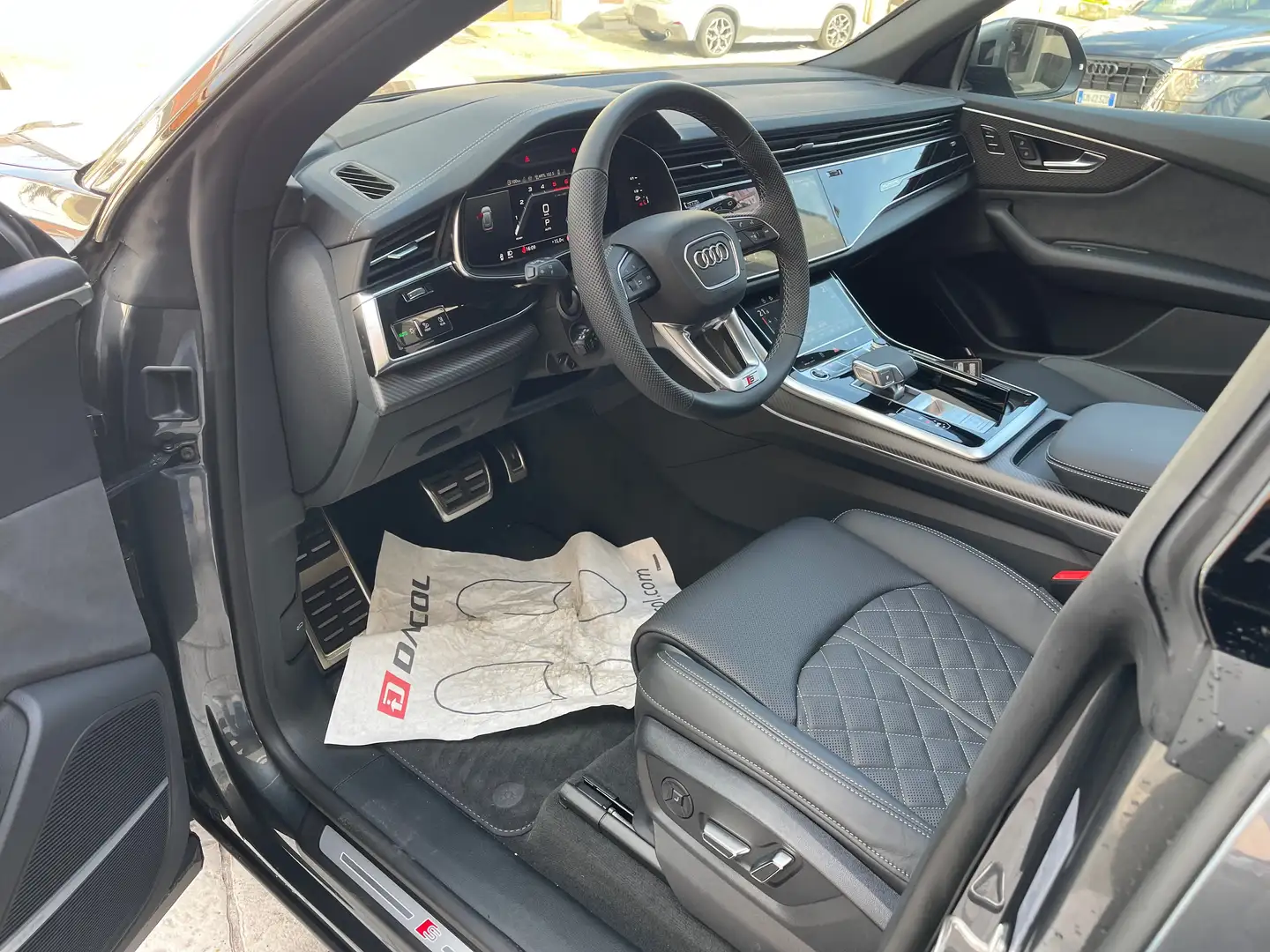 Audi Q8 50 3.0 tdi S line edition quattro * NUOVO MODELLO* Nero - 2