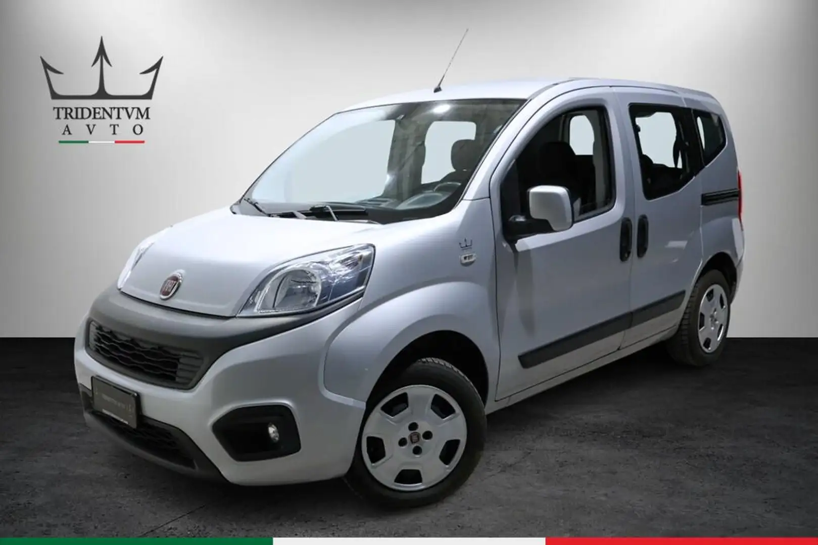 Fiat Qubo 1.4 8v Easy 77cv Argent - 1