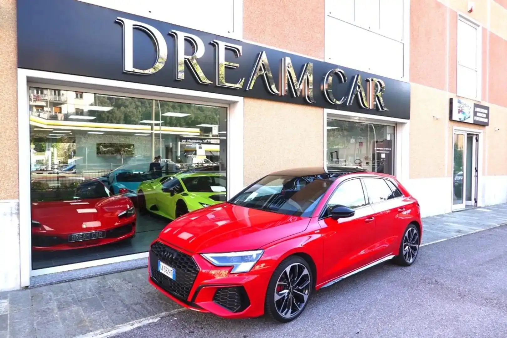 Audi A3 SPB 40 TFSI quattro S-tronic S-line TETTO-MATRIX Rouge - 1