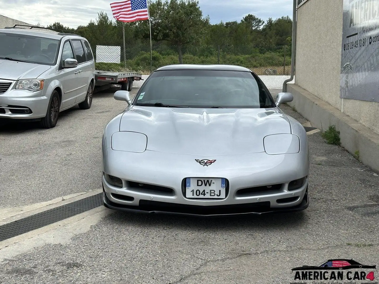 Chevrolet Corvette ls1 v8 5.7 targa Grau - 2