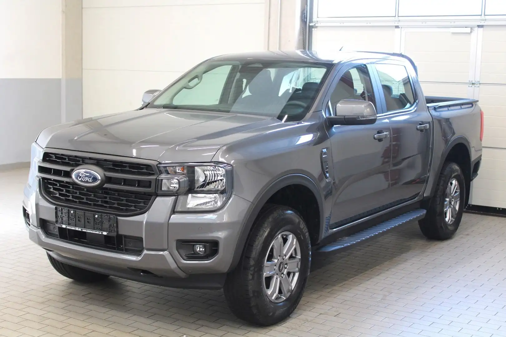 Ford Ranger XLT DoKa 2.0 EcoBlue, AHK/iACC/NAVI/SHZ Gris - 2