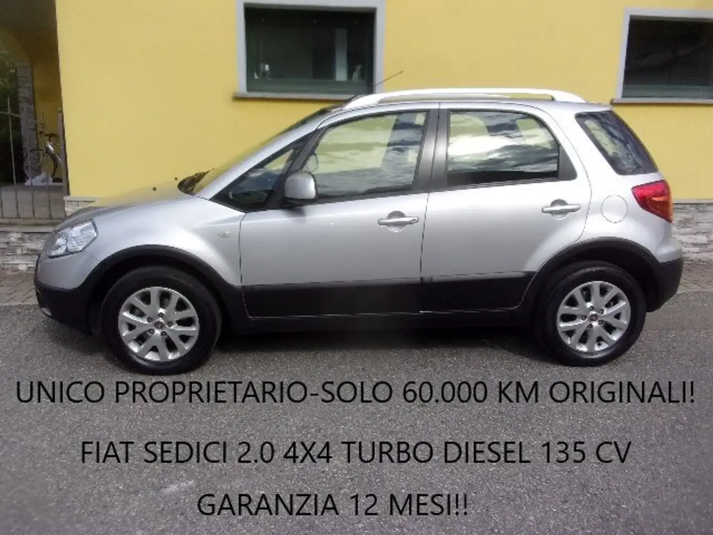 Fiat Sedici 2.0 mjt Emotion 4x4 135cv-SOLO 60.000 KM !! Argento - 2