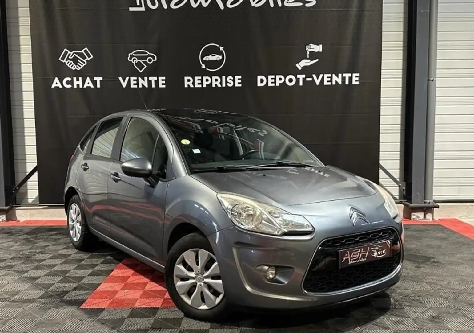 Citroen C3 1.4 HDi70 FAP Confort Gris - 2
