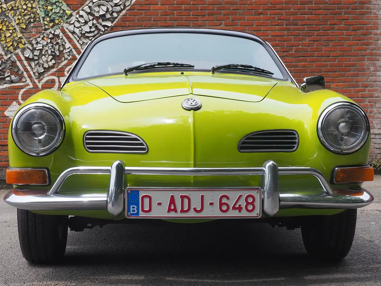 Oldtimer Volkswagen volkswagen karmann ghia 1971 1600cc Grün - 1
