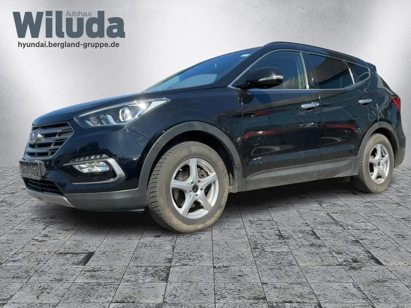 Hyundai SANTA FE Style 2.0 CRDi 4WD Navigation Schwarz - 2