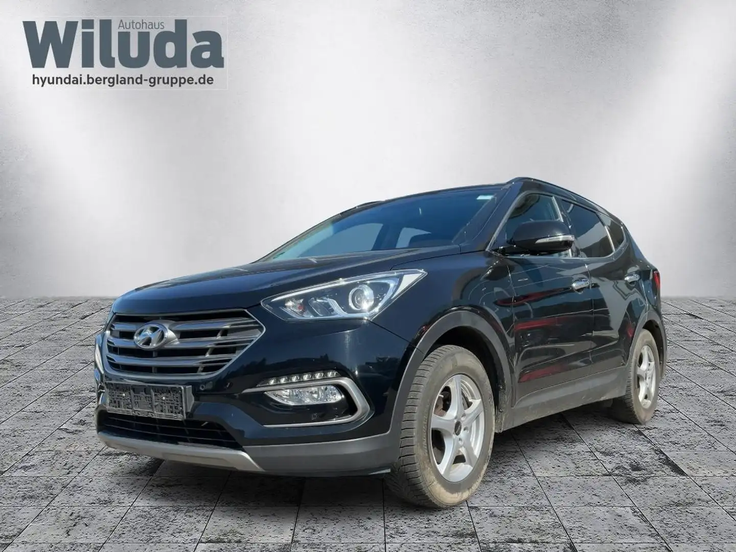 Hyundai SANTA FE Style 2.0 CRDi 4WD Navigation Schwarz - 1