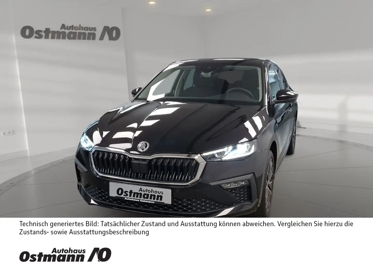 Skoda Scala 1.0 TSI Selection AHK ACC Navi LED SHZ Schwarz - 1