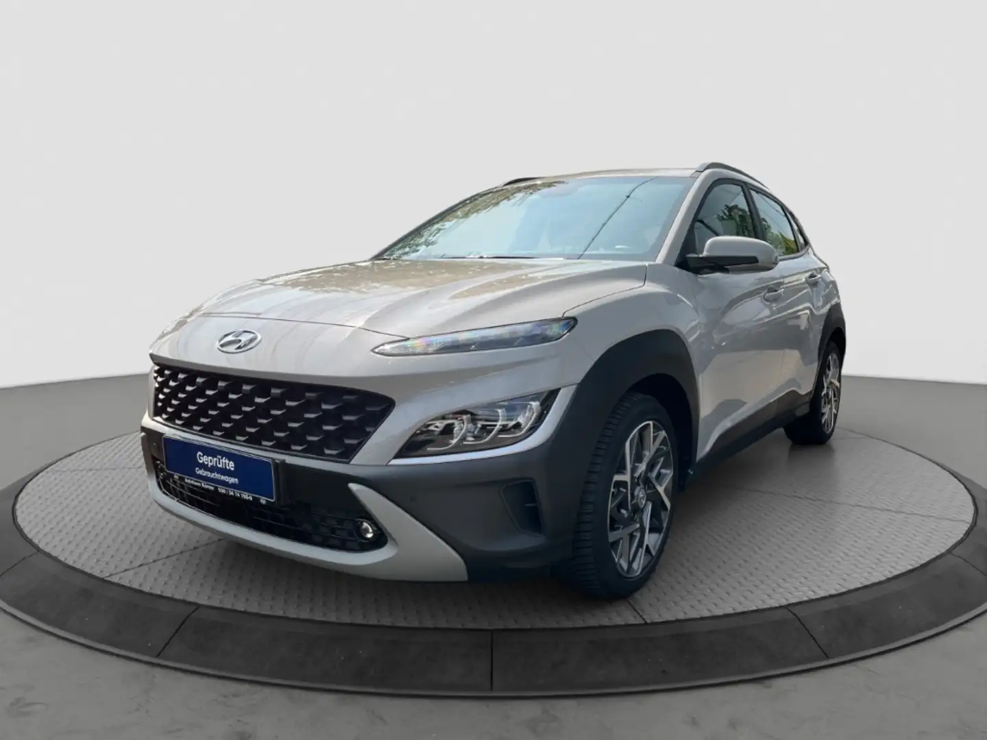 Hyundai KONA Hybrid TREND *NAVI*LED*CAM*KRELL* Gris - 2