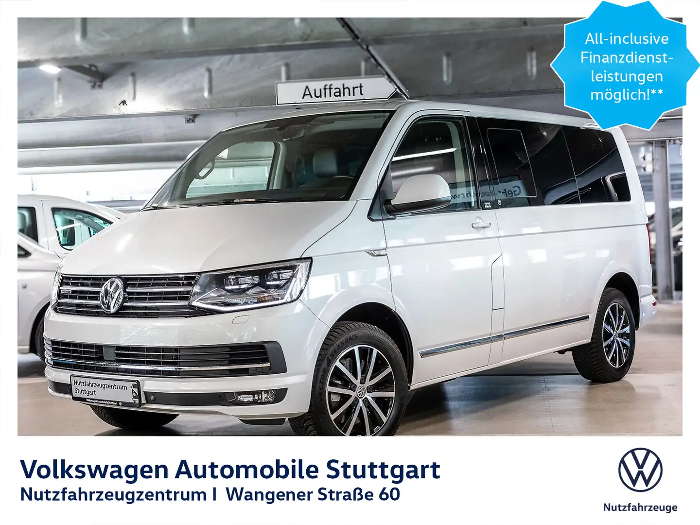 Volkswagen T6 Multivan Generation Six 4motion DSG 2.0 TDI Weiß - 1