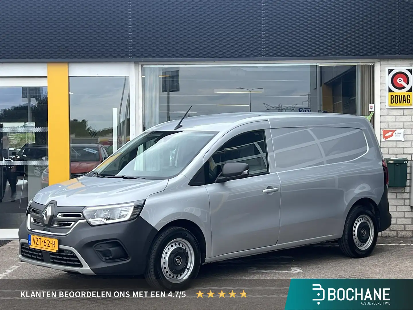 Renault Kangoo E-TECH Extra L2 22 kW 44 kWh | 22KW Lader | Vloerplaat | Argent - 1