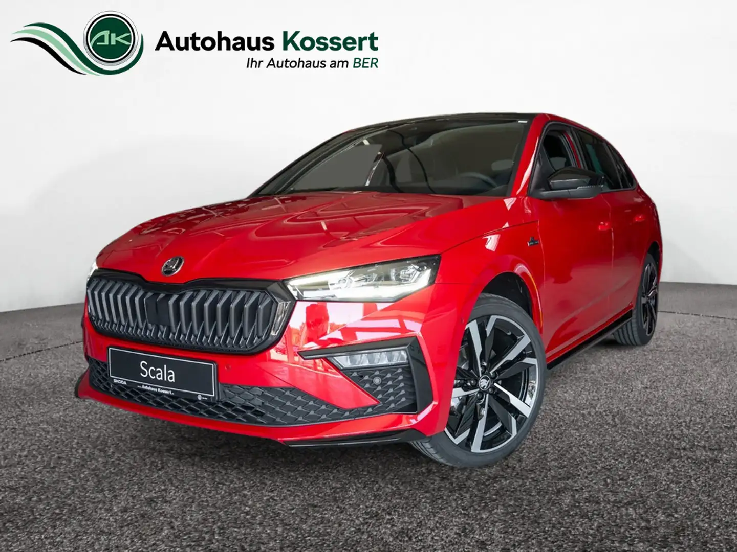 Skoda Scala 1.5 TSI Monte Carlo ACC PANO MATRIX-LED Rouge - 1