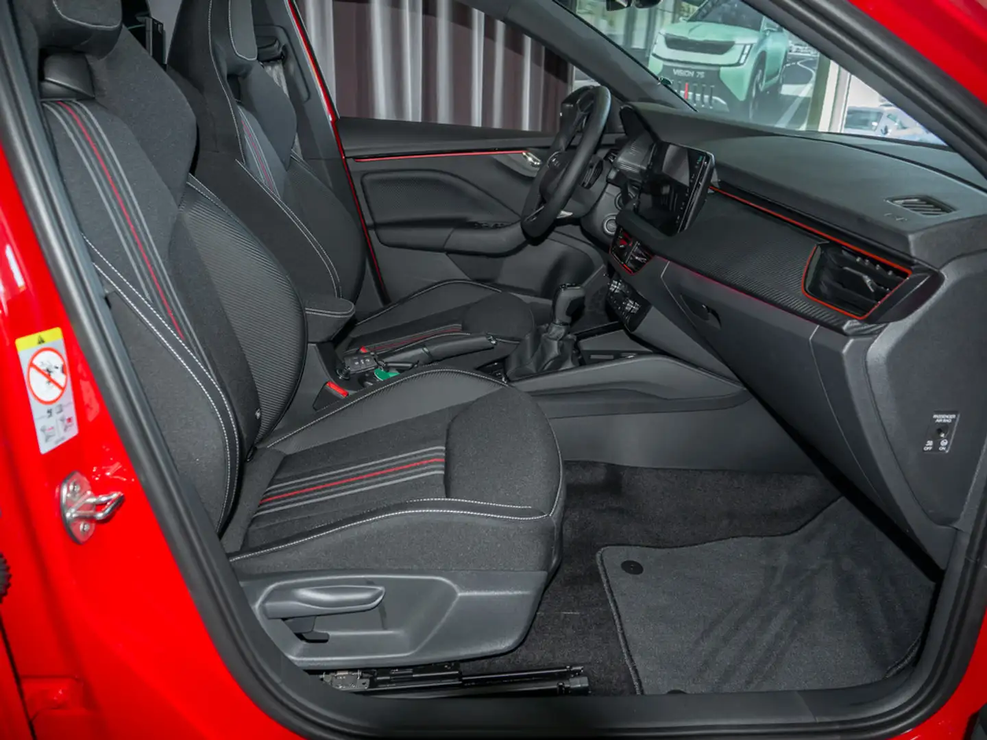 Skoda Scala 1.5 TSI Monte Carlo ACC PANO MATRIX-LED Rouge - 2