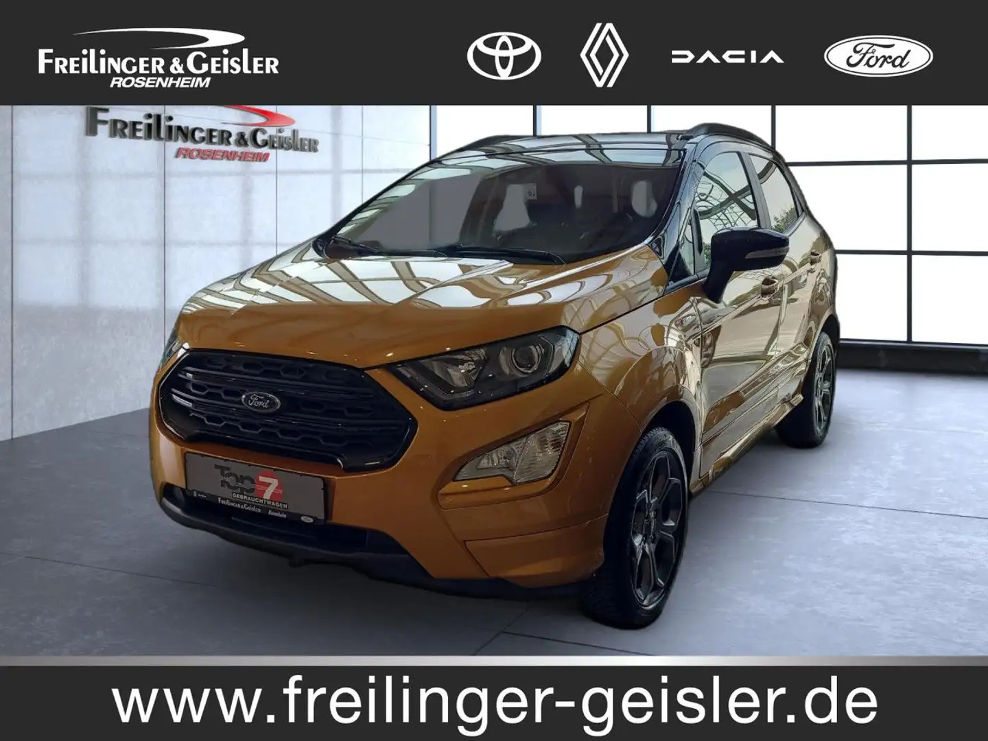 Ford EcoSport ST-Line Automatik! Sportpaket Bluetooth Gelb - 1