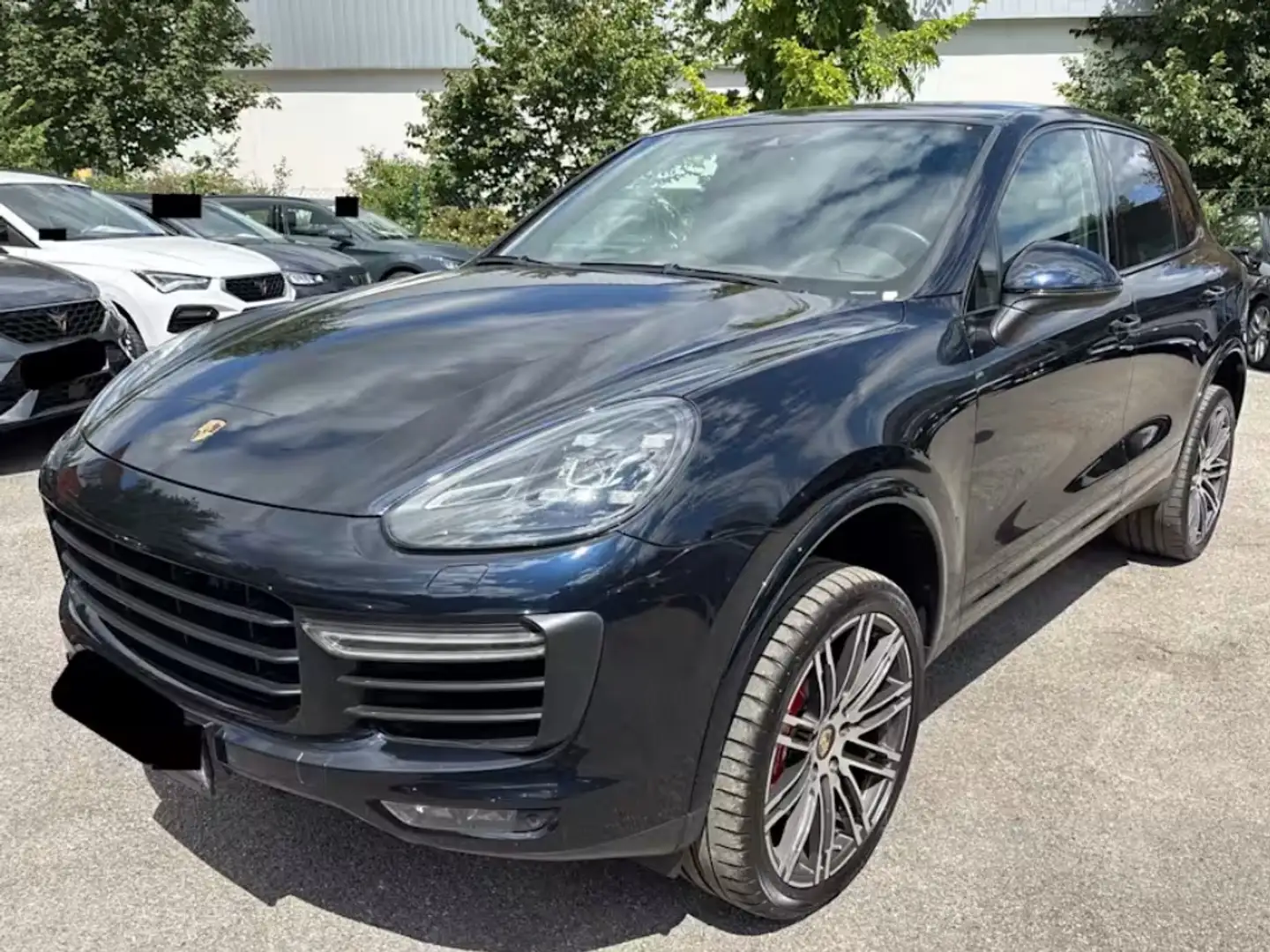 Porsche Cayenne Turbo Tiptronic S Albastru - 1