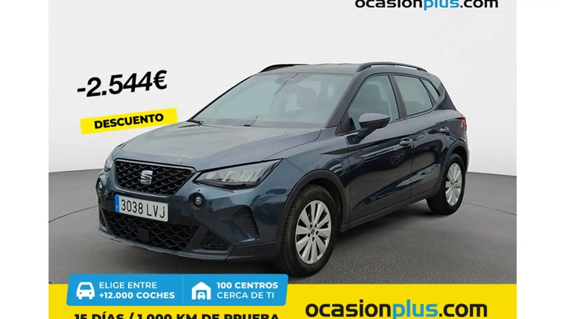 SEAT Arona 1.0 TGI S&S Reference 90 Gris - 1