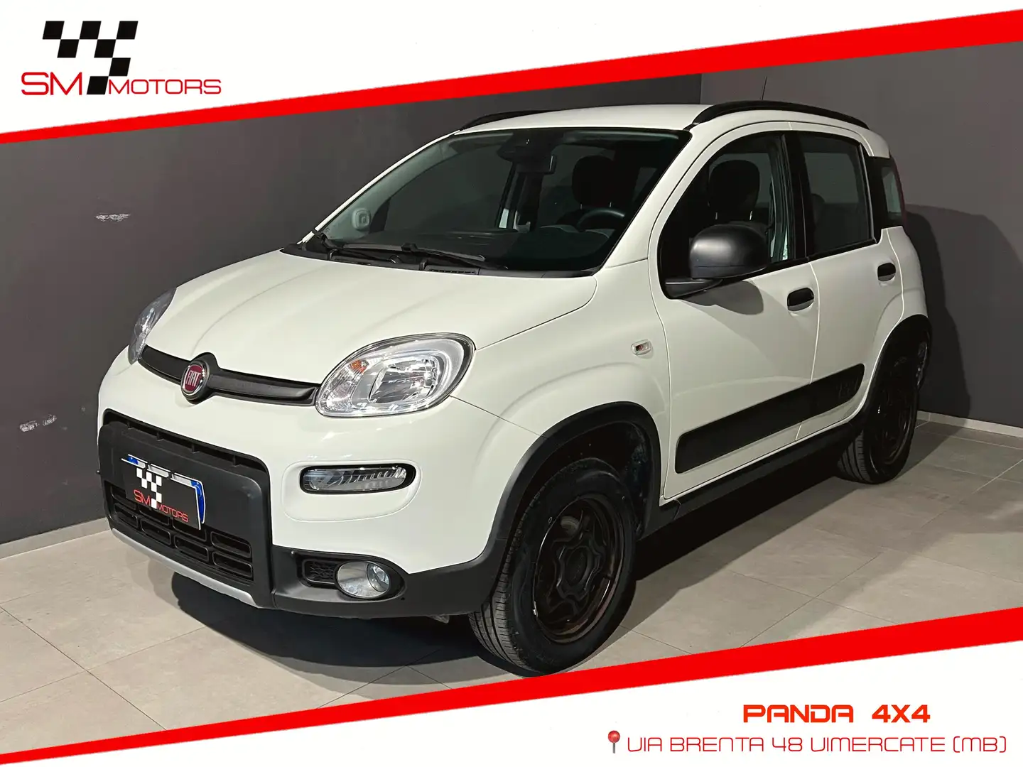 Fiat Panda III 2021 4x4 0.9 t.air t. Wild 4x4 PRONTA CONSEGNA Bianco - 1