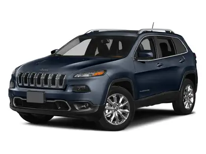 Blue 2015 Jeep Cherokee SUV / Crossover Four-Wheel Drive Automatic