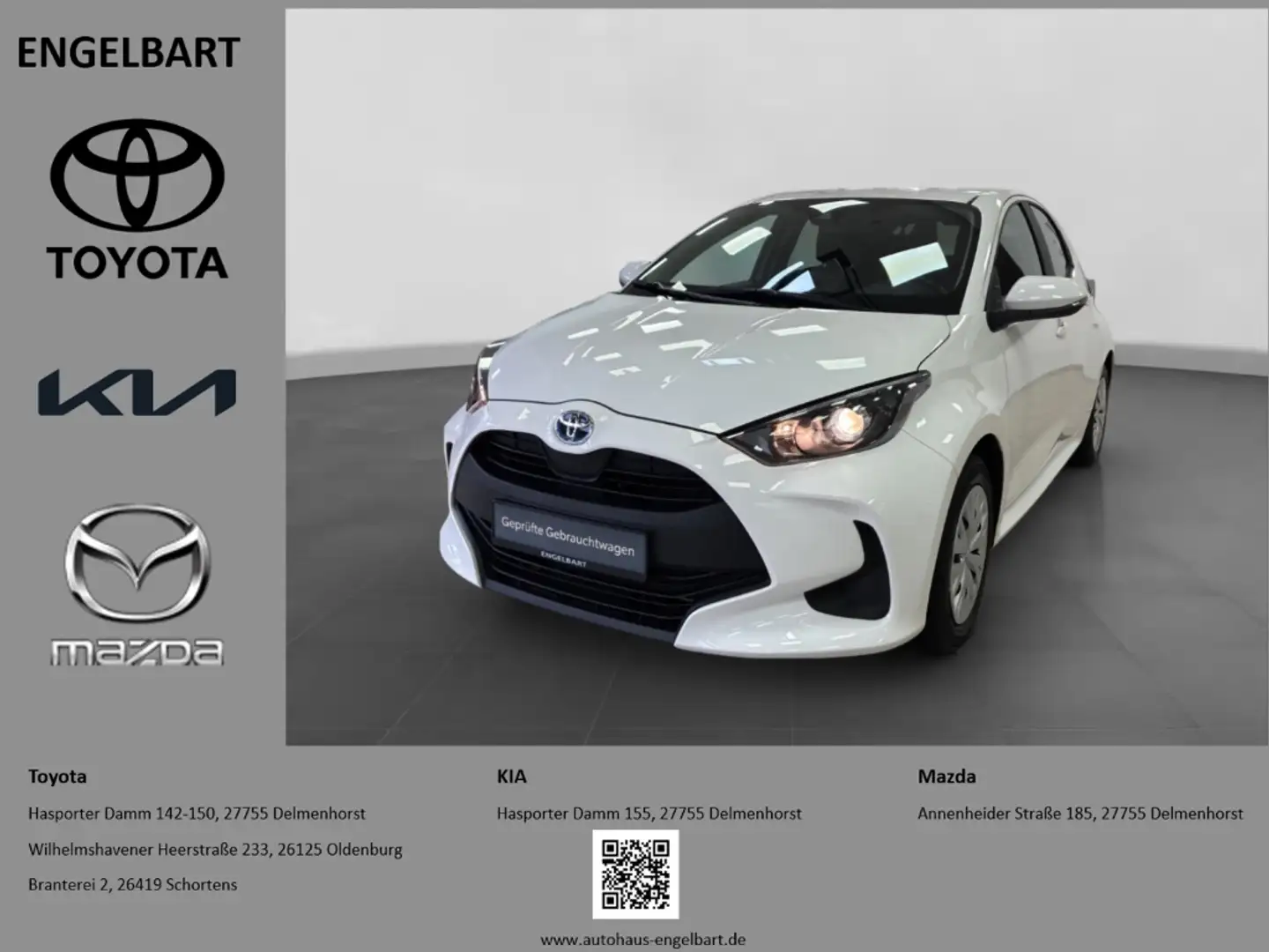 Toyota Yaris 1.5 Hybrid Comfort Rückfahrkamera Blanc - 1