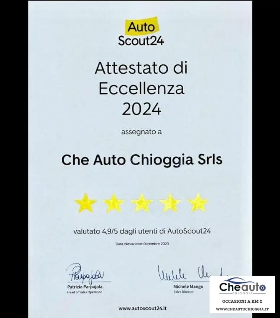 Fiat 500e Cabrio 42 kWh La Prima Blu/Azzurro - 2