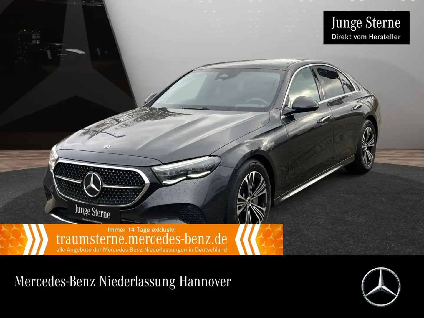 Mercedes-Benz E 450 d 4M Avantgarde 360° Pano Distr. Sitzklima Grau - 1