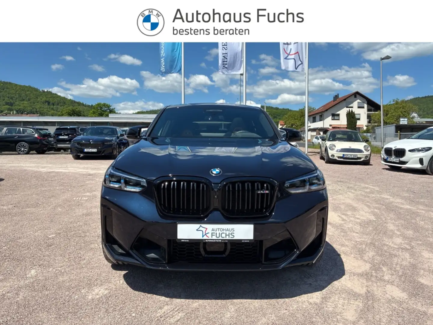 BMW X4 M Competition HUD AHKel. Panodach Laserlicht DA Prof Schwarz - 2