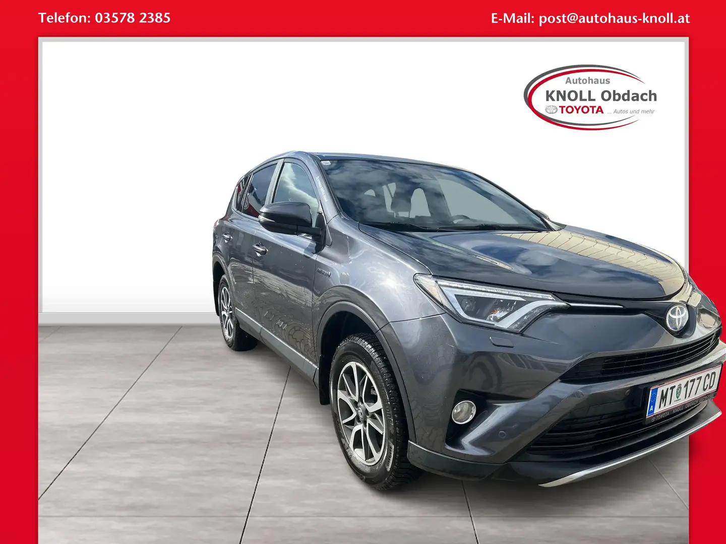 Toyota RAV 4 RAV4 2,5 Active Design Hybrid AWD Grau - 1