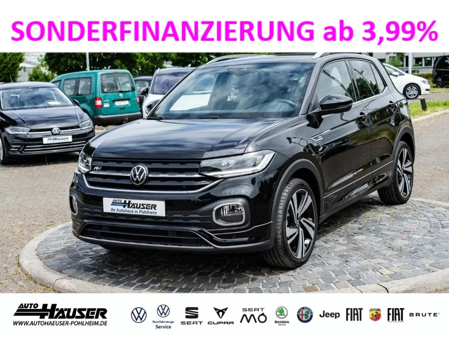 Volkswagen T-Cross R-Line 1.5 TSI DSG READY2DISCOVER KAMERA ACC LED A Noir - 1