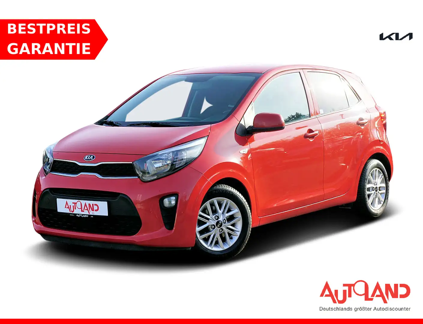 Kia Picanto 1.0 Dream Team Klima Sitzheizung DAB Rot - 1