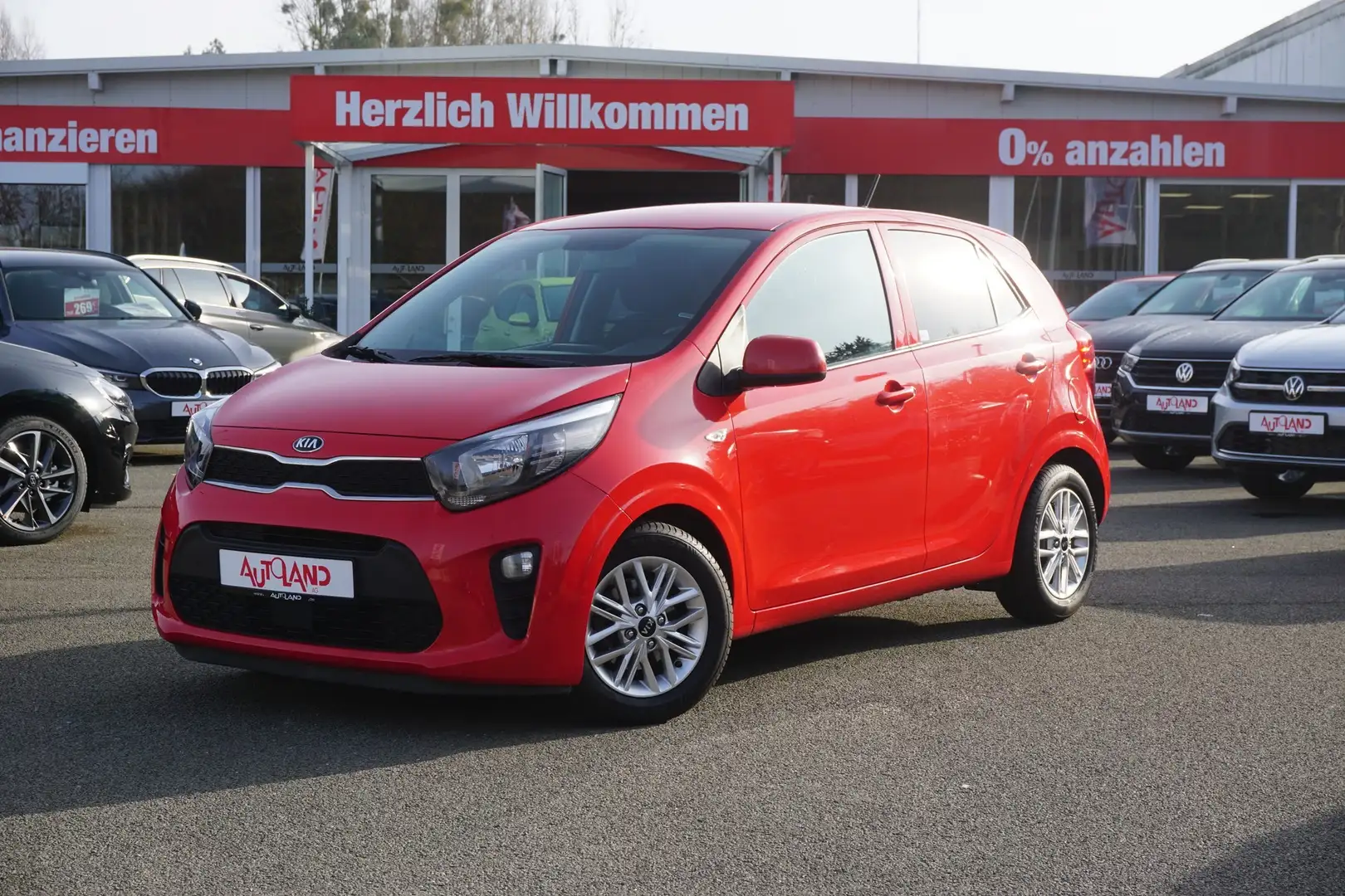 Kia Picanto 1.0 Dream Team Klima Sitzheizung DAB Rot - 2