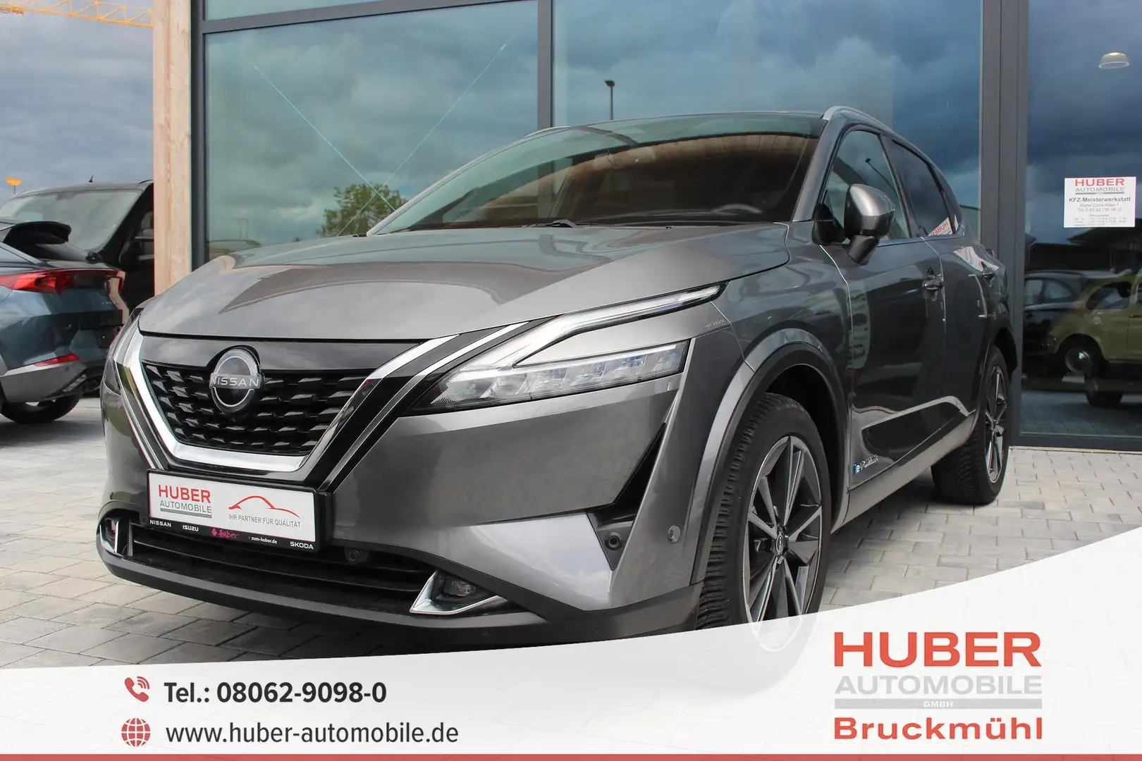 Nissan Qashqai 1.5 VC-T e-POWER TEKNA DESIGN-PAKET/HEAD-UP/NAV... Grijs - 1