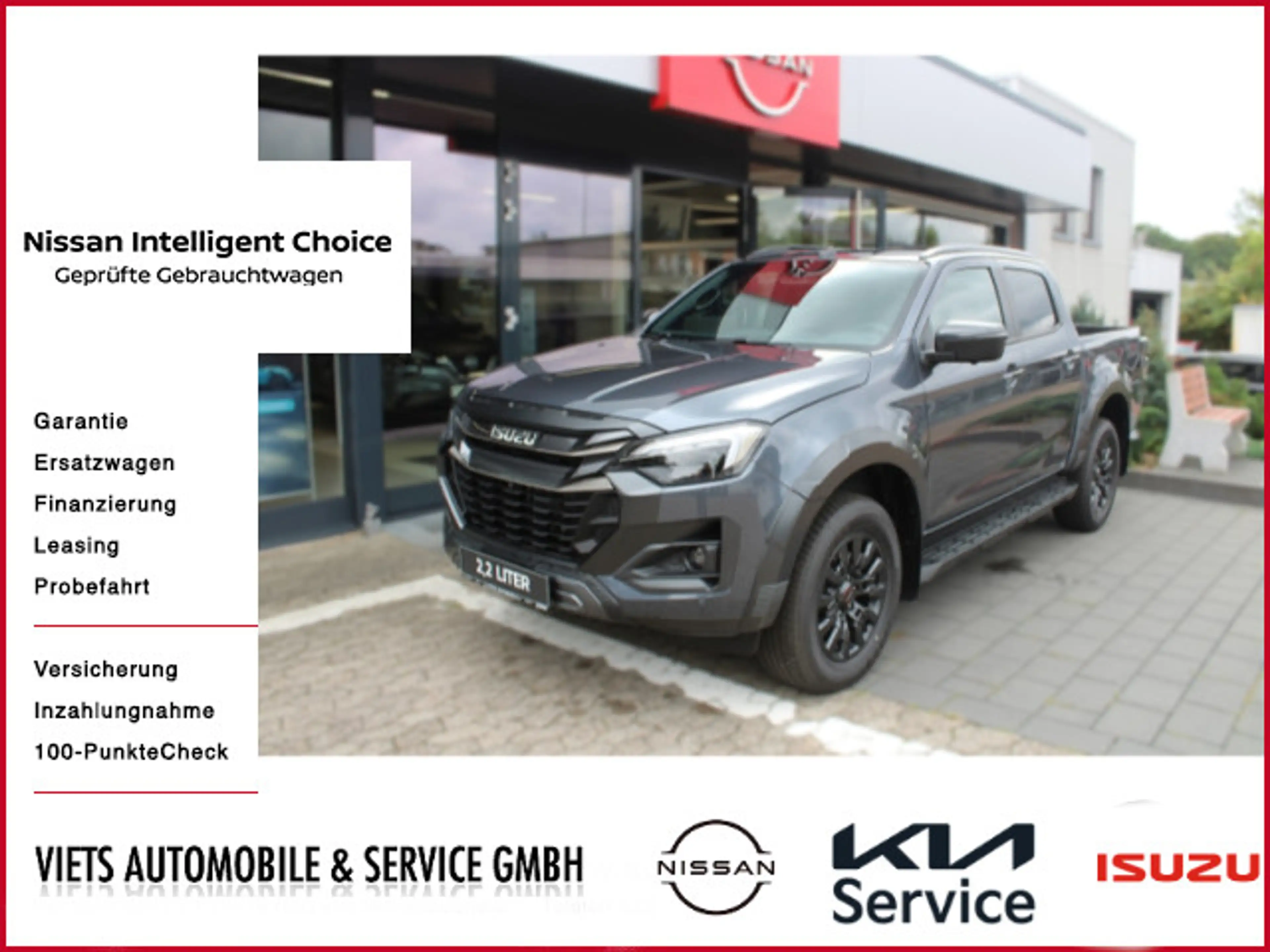 Isuzu D-Max 4x4 Double Cab 2.2 D V-CROSS Automatik