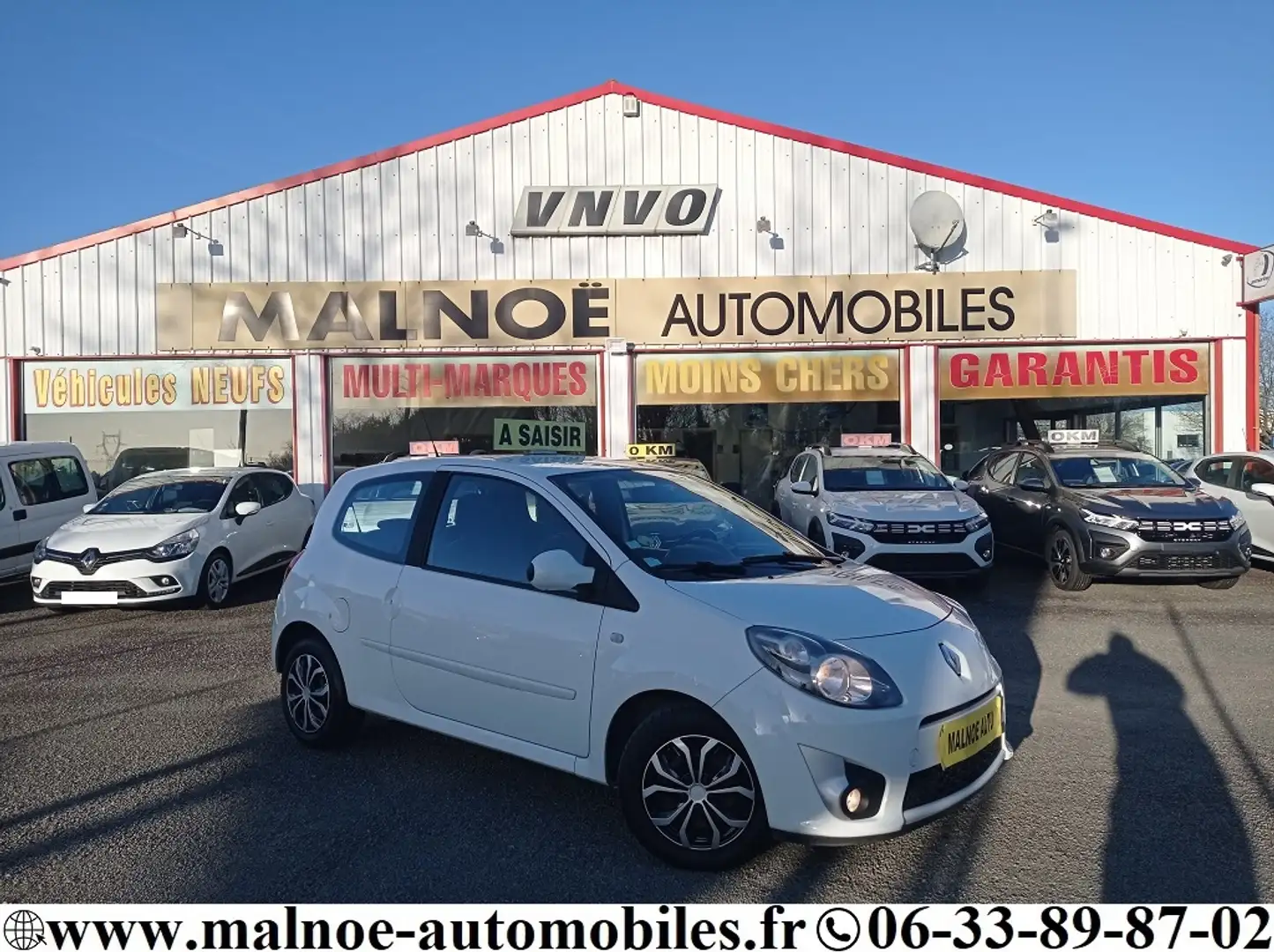Renault Twingo 1.2 I 75 CH DYNAMIQUE Blanc - 1